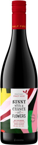 Sunny With A Chance Of Flowers Pinot Noir