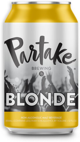 Partake Blonde N/A Cans