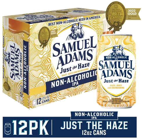Samuel Adams Just the Haze Non-Alcoholic IPA