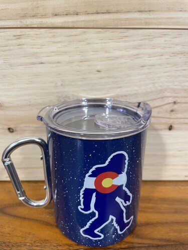 Colorado Bigfoot Carabiner Mug