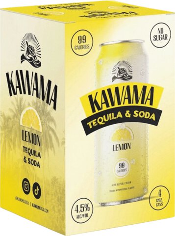 Kawama Tequila & Soda Lemon