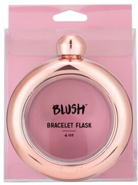 Rose Gold Plastic Bangle Flask