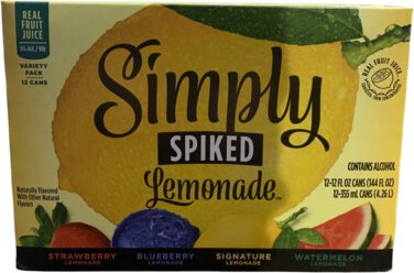 Simply Spiked Lemonade Variety 12PK Cans