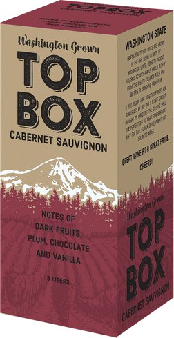TopBox Cabernet Sauvignon 3.0L by Chateau Ste Michelle, WA