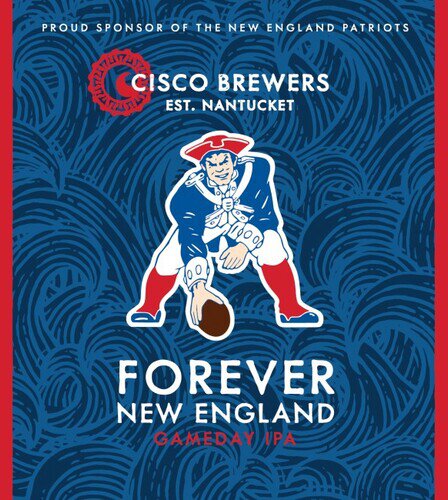 CISCO FOREVER NEW ENGLAND GAMEDAY IPA 12PK CN