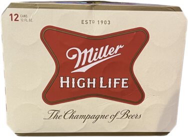 Miller High Life 2/12 Cans