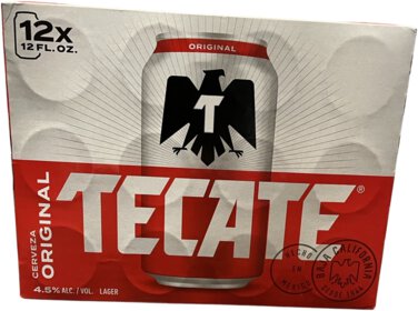 Tecate 2/12 Cans