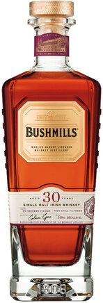 BUSHMILLS 30YR IRISH WHISKEY
