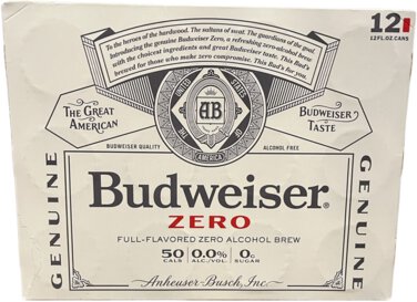 Budweiser Zero 2/12 Cans
