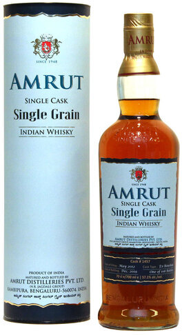 Amrut Single Cask Single Grain Whisky