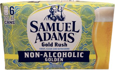 Samuel Adams Gold Rush Non Alcoholic 6PK Cans