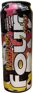 Four Loko Warheads Sour Cosmic Punch 23.5 Can