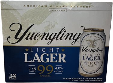 Yuengling Light Lager 2/12 Can
