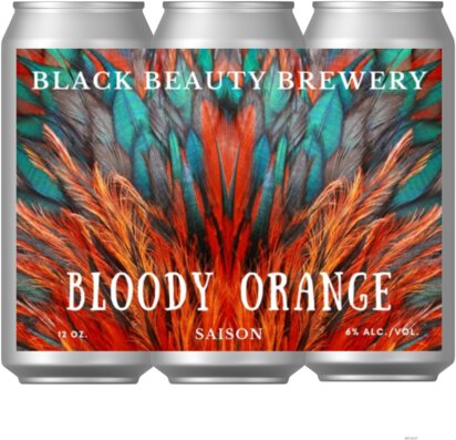 Black Beauty Bloody Orange Saison