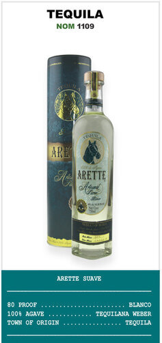 Arette 'Artesanal' (Suave) Blanco Hand Blown