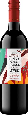 Sunny With A Chance Of Flowers LOW CALORIE Cabernet Sauvignon, CA