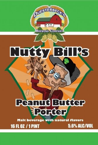 Duesterbeck's Nutty Bill's Peanut Butter Porter