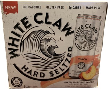 White Claw Peach 6PK Cans