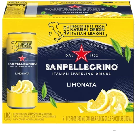 San Pellegrino Lemonata can