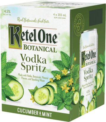 Ketel One Vodka Spritz Cucumber & Mint