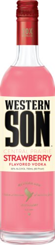 Western Son Strawberry Flavored Texas Vodka