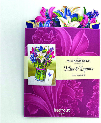 Fresh Cut Paper Co Lilies & Lupines