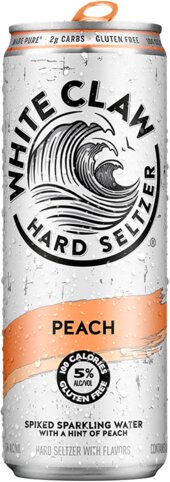 White Claw Hard Seltzer Peach