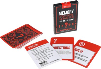Foster & Rye Memory Eraser Card Matching Drinking Game