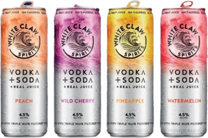 White Claw Vodka & Soda Peach