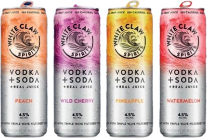 White Claw Wild Cherry Vodka Soda