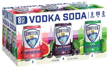 Canteen Vodka Soda Variety