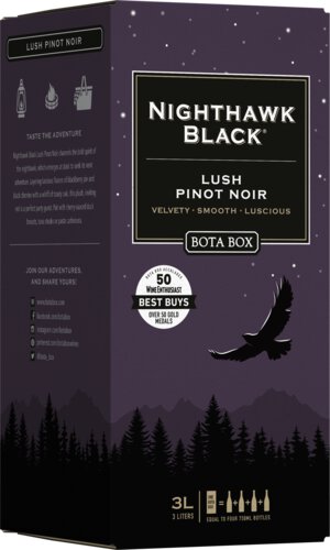 Bota Box Nighthawk Black Pinot Noir Lush