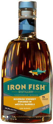 Iron Fish Bourbon Finished in Mezcal Barrels