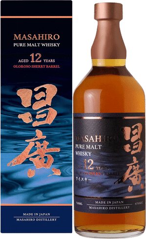 Masahiro Pure Malt 12 Year Sherry Barrel Whisky
