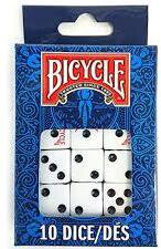 Bicycle Count Dice Skittles