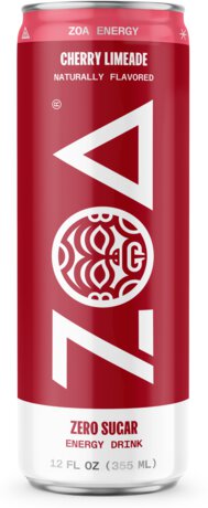 Zoa Zero Sugar Energy Drinks Frosted Grape Vitamin C B Vitamins Pack Of
