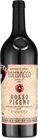 Rinomata Cantina Tombacco Rosso Piceno Biologico