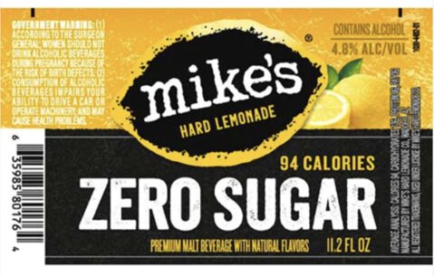 Mike's Hard Lemonade Zero Sugar