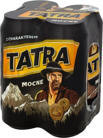 Tatra Mocne Beer 4/500 Ml Cans