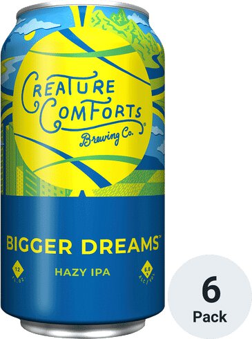 Creature Comforts Bigger Dreams Hazy Ipa