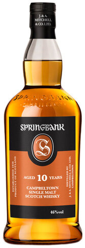 Springbank 10 Year Old Campbeltown Single Malt Scotch