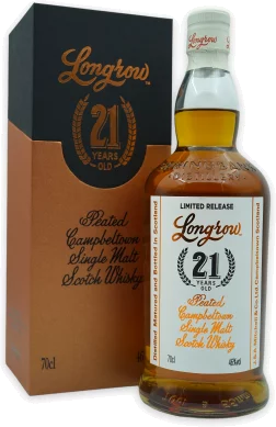 Longrow 21 Year Peated Campbeltown Single Malt
