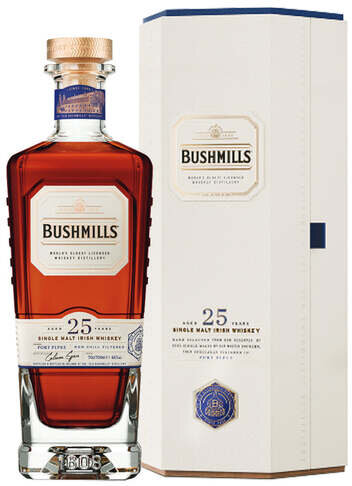 Bushmills 25 Years Old Single Malt Irish Whiskey