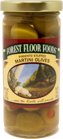 Forest Floor Pimento Stuffed Martini Olives