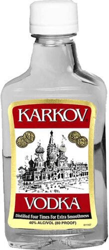 Karkov Vodka Half Pint