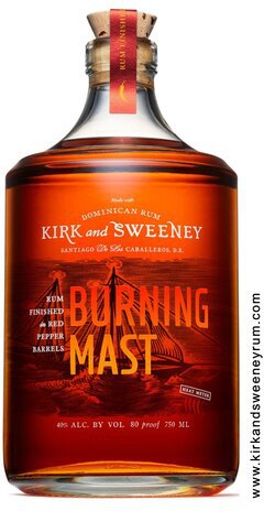 Kirk And Sweeney Burning Mast Rum