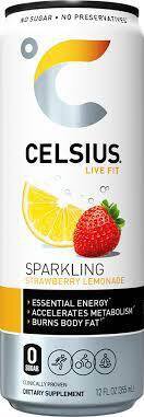 Celsius Strawberry Lemonade