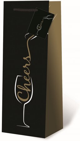 Wrap It Bags 1 Btl Blk Cheers