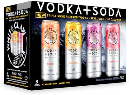White Claw Vodka Soda Variety Pack
