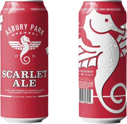 Asbury Park Scarlet Ale Beer Can